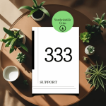 333 Melek Sayısı Poster - A4 Yazdırılabilir (Dijital) 2