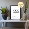 555 Melek Sayısı Poster – A4 Yazdırılabilir (Dijital)
