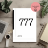 777 Melek Sayısı Poster – A4 Yazdırılabilir (Dijital)
