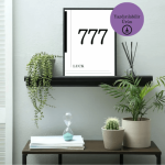 777 Melek Sayısı Poster - A4 Yazdırılabilir (Dijital) 3