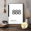 888 Melek Sayısı Poster – A4 Yazdırılabilir (Dijital)