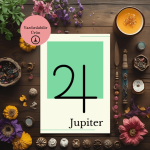 Astroloji Jüpiter Sembolü Minimalist Poster - A4 Yazdırılabilir (Dijital) 1