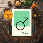 Astroloji Mars Sembolü Minimalist Poster - A4 Yazdırılabilir (Dijital)2