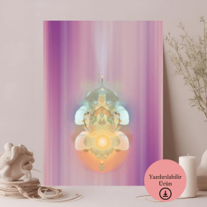 Bırak ve Güven A4 Yazdırılabilir (Dijital) Soyut Spiritüel Poster 1