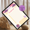 Bulutlu To Do List – A4 Yazdırılabilir (Dijital)