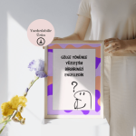 Gölge Yönümle Yüzleştim - Spiritüel Eğlenceli A4 Yazdırılabilir (Dijital) Poster 2