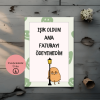 Işık Oldum Ama Faturayı Ödeyemedim – Spiritüel Eğlenceli A4 Yazdırılabilir (Dijital) Poster
