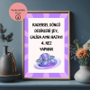 Kadersel Döngüde Aynı Hata – Spiritüel Eğlenceli A4 Yazdırılabilir (Dijital) Poster