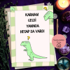 Karmam Geldi – Spiritüel Eğlenceli A4 Yazdırılabilir (Dijital) Poster