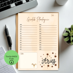 Koç Burcu (Aries) Günlük A4 Yazdırılabilir (Dijital) Planlayıcı 3