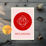 Kök Çakra - Muladhara Poster - A4 Yazdırılabilir (Dijital) 2-1
