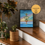 Ruhun Akışı A4 Yazdırılabilir (Dijital) Soyut Spiritüel Poster 3