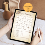 Satürn Temalı Aylık A4 Yazdırılabilir (Dijital) Planlayıcı 2