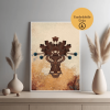 Sessiz Güç | A4 Yazdırılabilir (Dijital) Soyut Spiritüel Poster