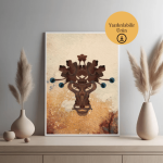 Sessiz Güç A4 Yazdırılabilir (Dijital) Soyut Spiritüel Poster 2