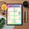 Tarot Kartları Temalı Haftalık A4 Yazdırılabilir (Dijital) Planlayıcı
