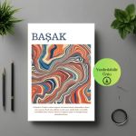 Başak Burcu Titizlik ve Zeka Temalı Poster - A4 Yazdırılabilir (Dijital)-2