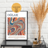 Oğlak Burcu Azim ve Disiplin Temalı Poster – A4 Yazdırılabilir (Dijital)