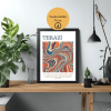 Terazi Burcu Denge ve Uyum Temalı Poster – A4 Yazdırılabilir (Dijital)