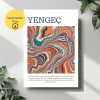 Yengeç Burcu Şefkat ve Sezgi Temalı Poster – A4 Yazdırılabilir (Dijital)