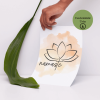 Lotus Çiçeği ve Namaste Temalı Dijital Poster – A4 Yazdırılabilir Sayfa