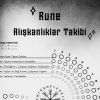 Rune Alışkanlıklar Takibi (Habit Tracker) – A4 Yazdırılabilir (Dijital)
